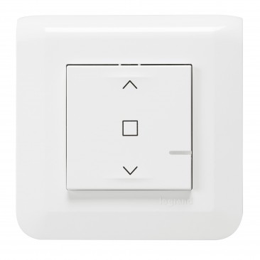 Commande sans fils pour interrupteur filaire de volet roulant connecté Mosaic with Netatmo