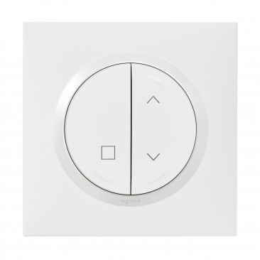 Commande sans fils, sans pile Self-e dooxie with Netatmo pour volets roulants connectés